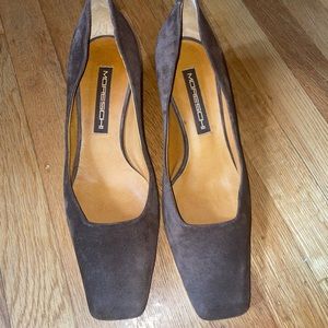 Moreschi | Shoes | Moreschi Suede Gray Elegant Pumps Size Eu  display picture 1
